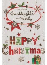 To A Special Granddaughter And Family
